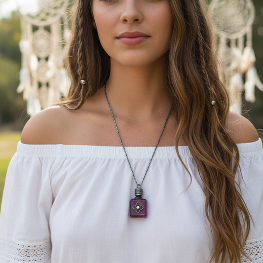 LVP French Mini Perfume Bottle Necklace