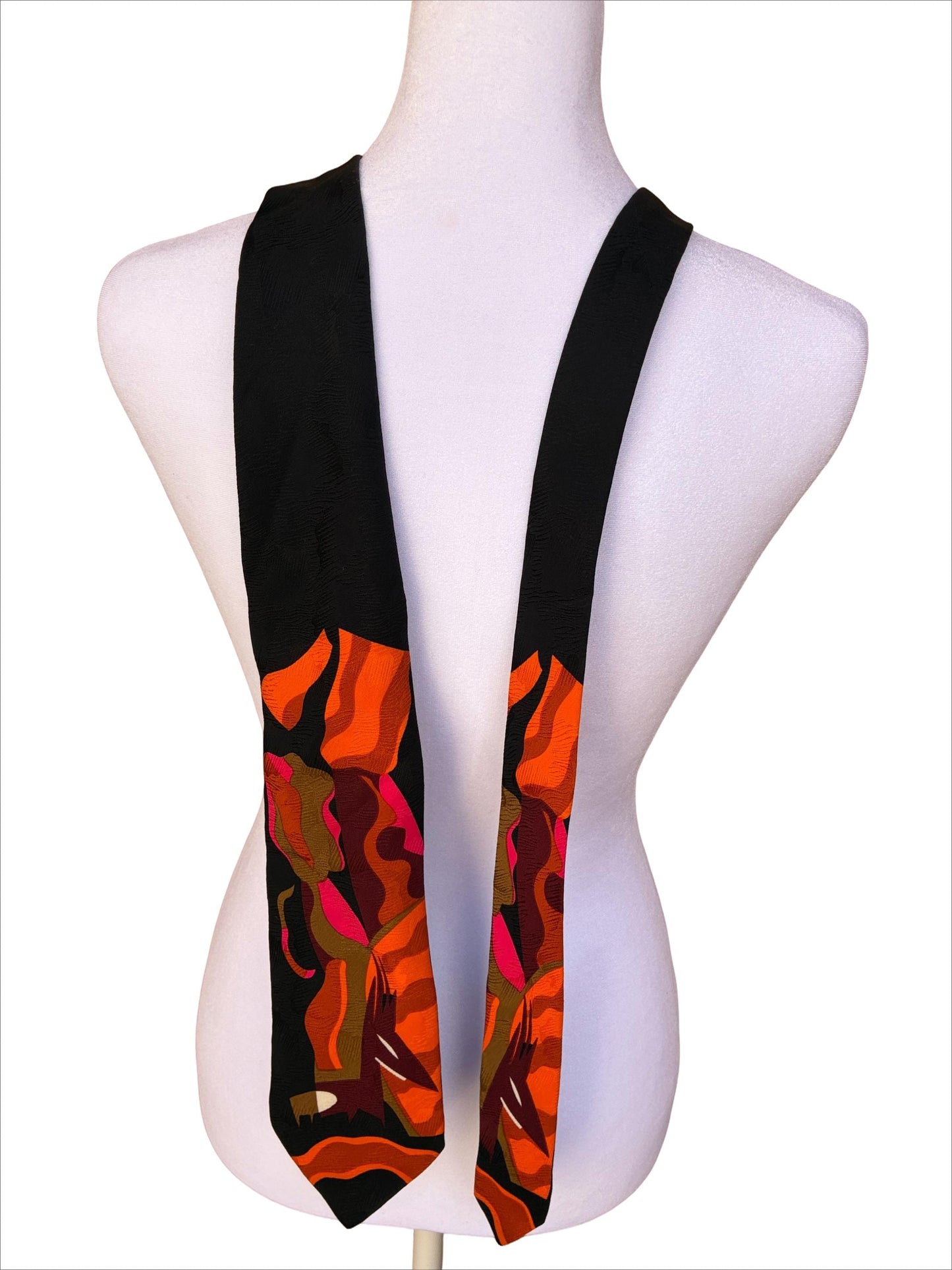 Memphis Milano Graphic Vintage Silk Tie