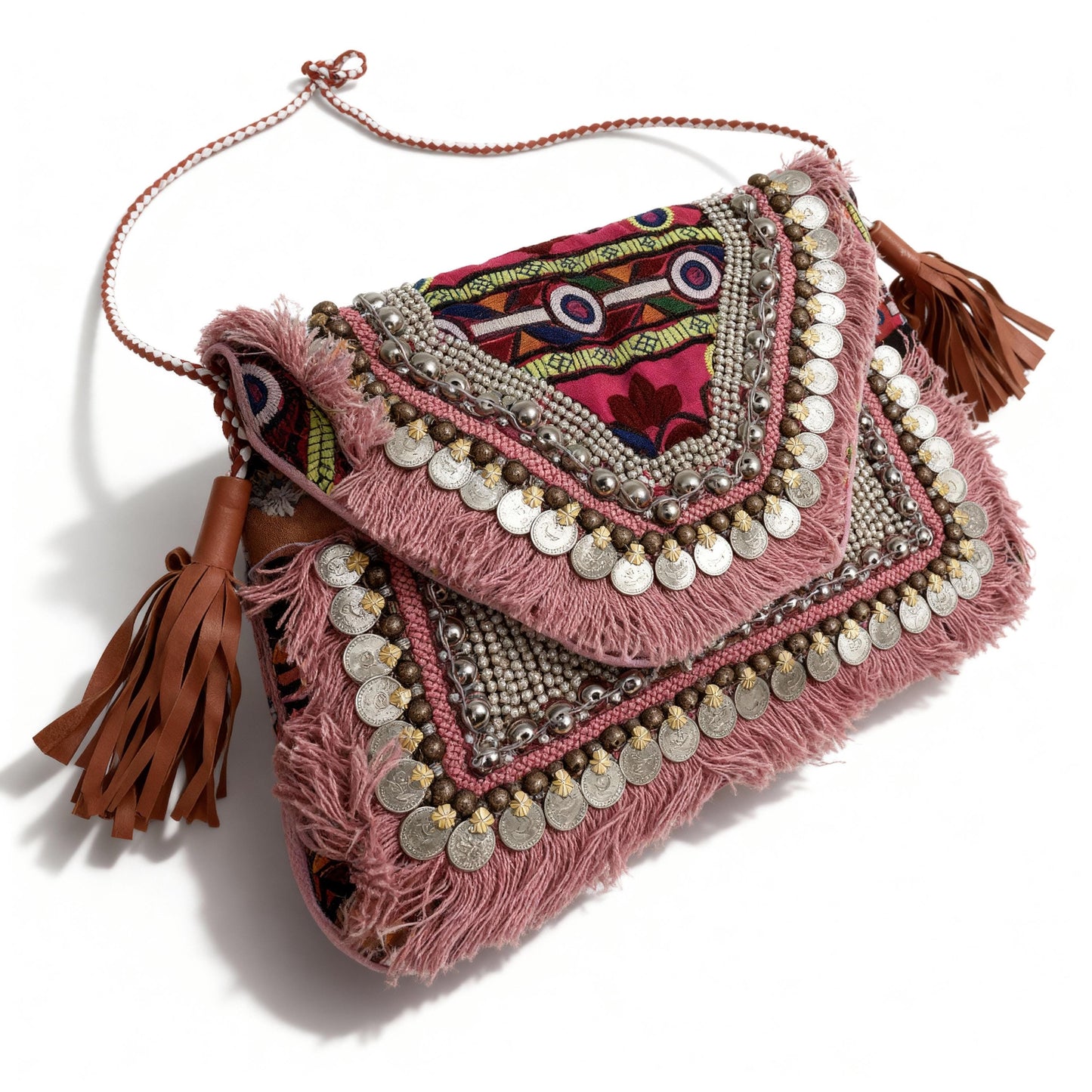 Vipul Shah Bag Purse Bohemian Vintage Textiles