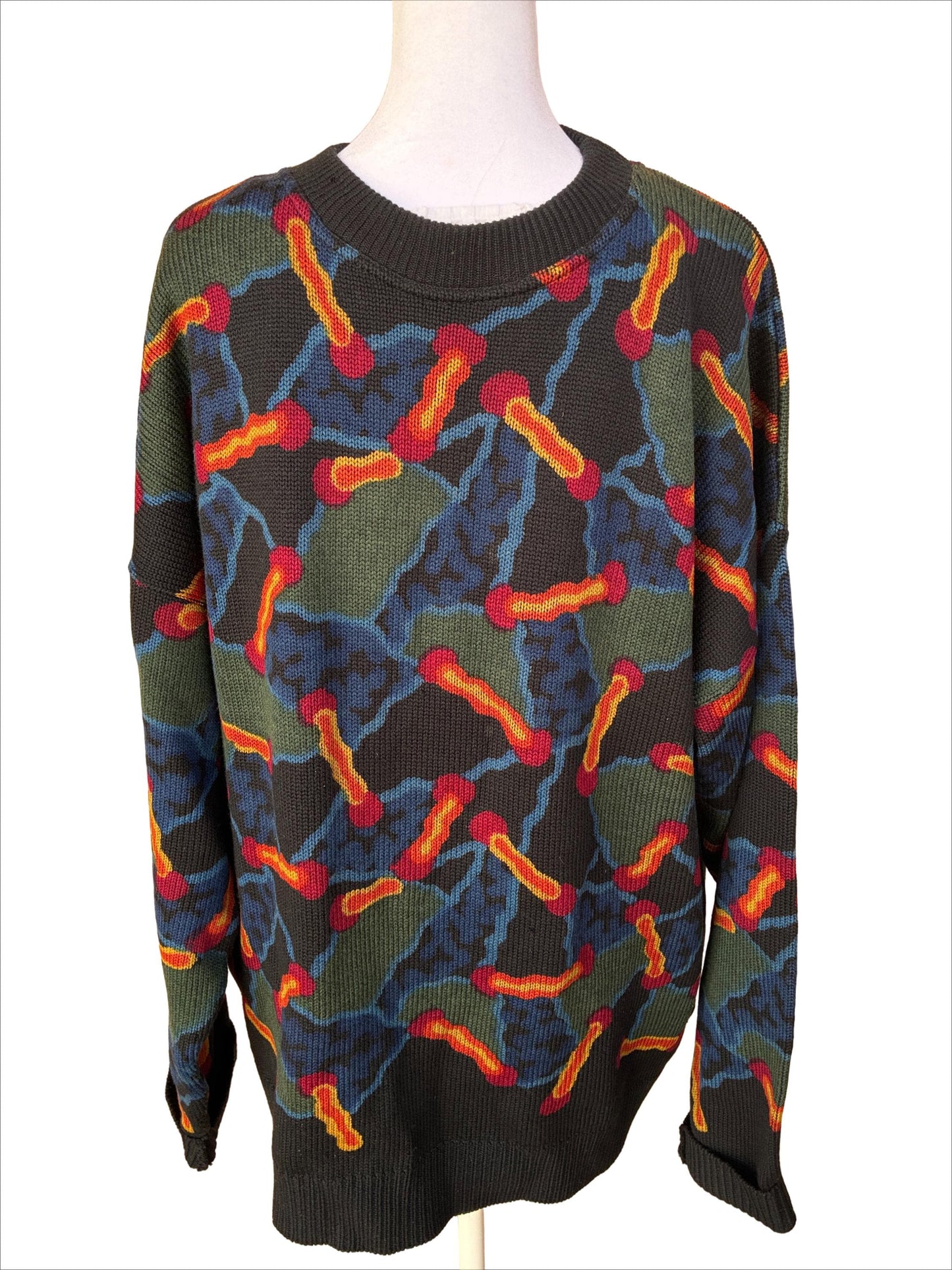 Memphis Milano Extremely Rare Graphic Sweater