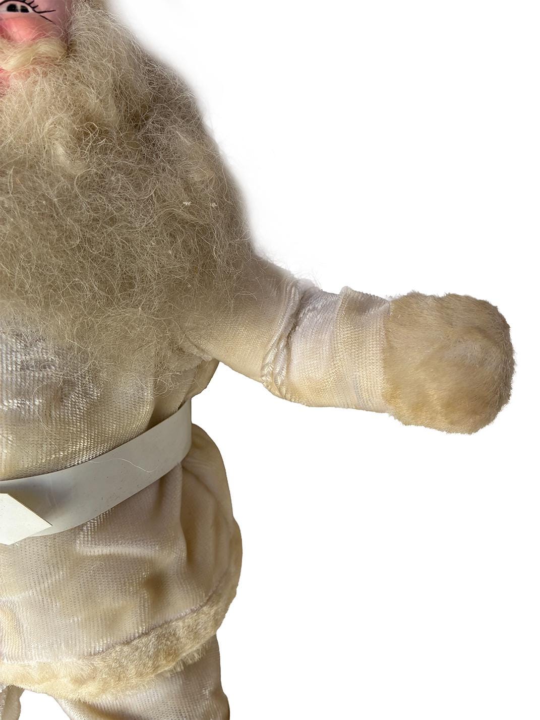 Harold Gale Santa Early 1950’s White 15” +