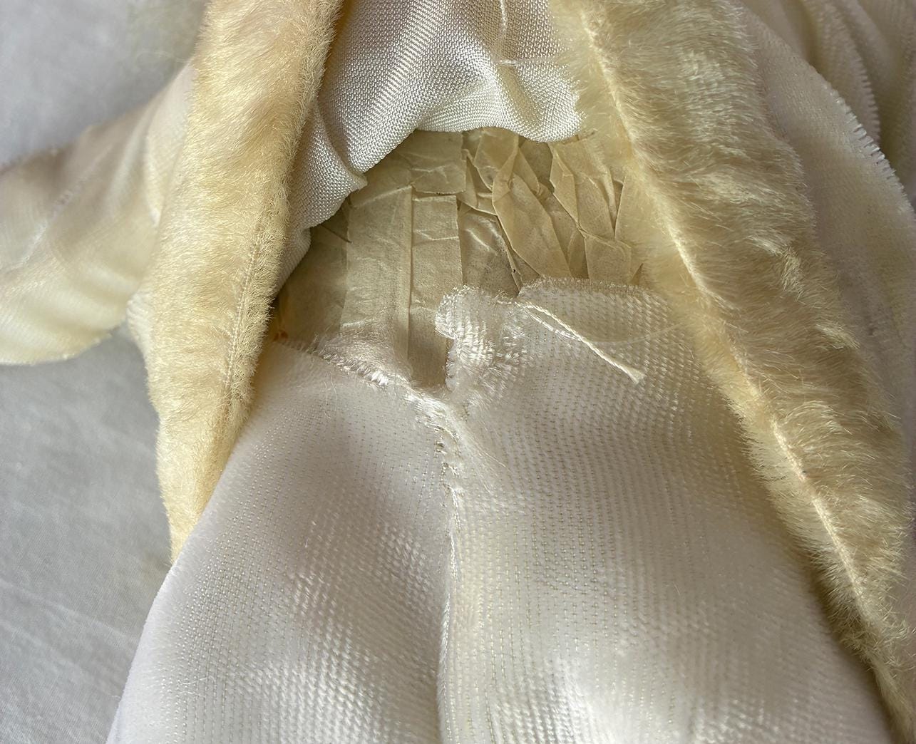 Harold Gale Santa Early 1950’s White 15” +