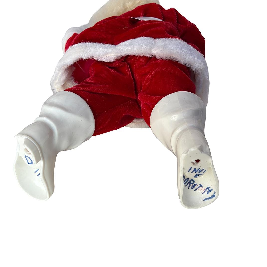 1979’s Harold Gale Red Velvet Santa 15” Vintage