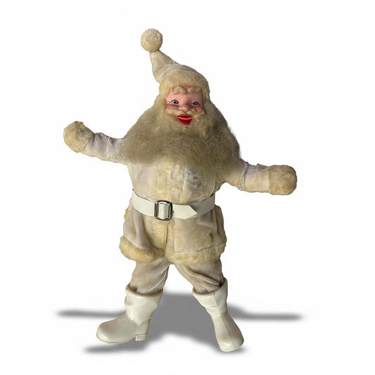 Harold Gale Santa Early 1950’s White 15” +