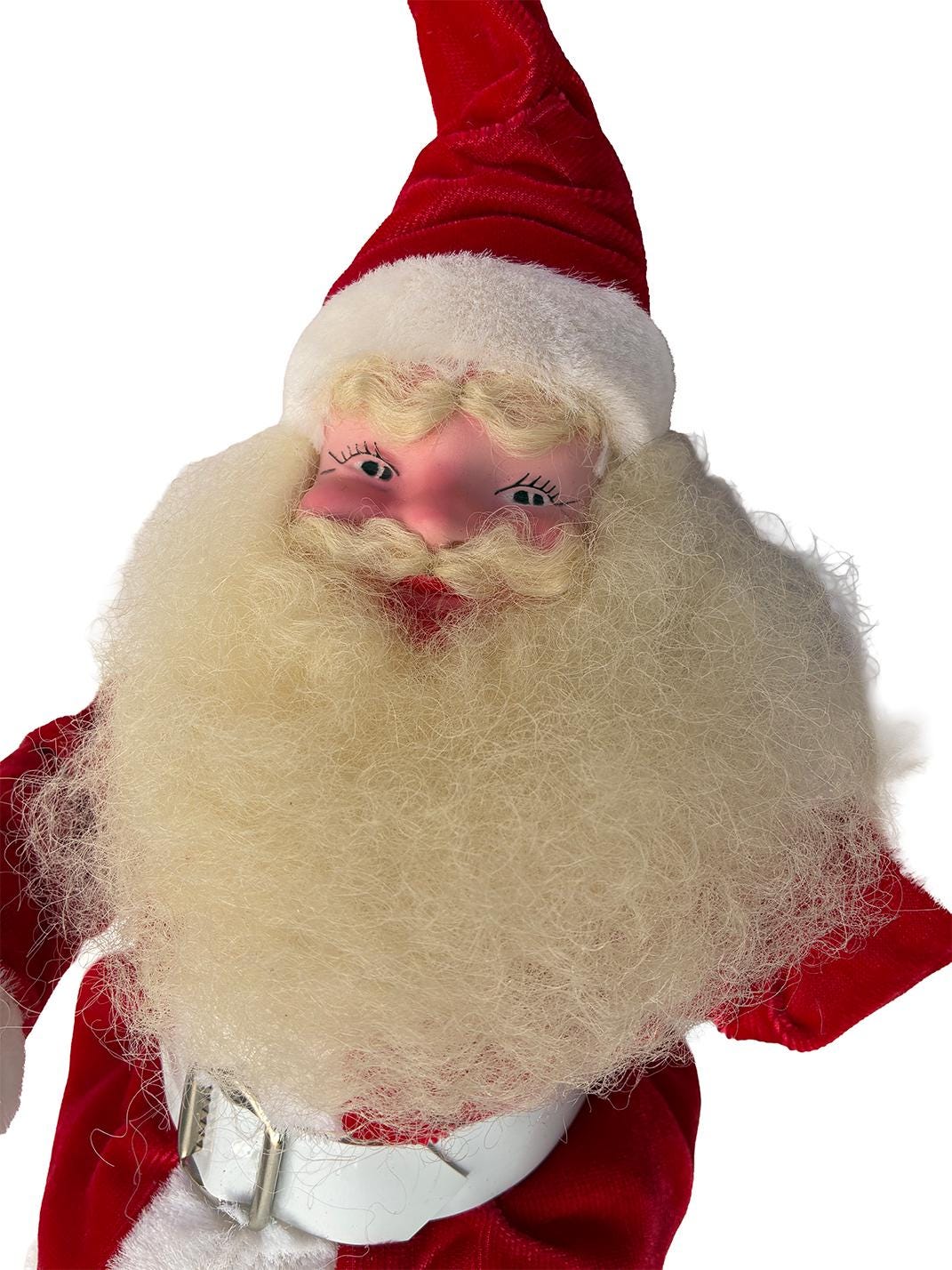 1979’s Harold Gale Red Velvet Santa 15” Vintage