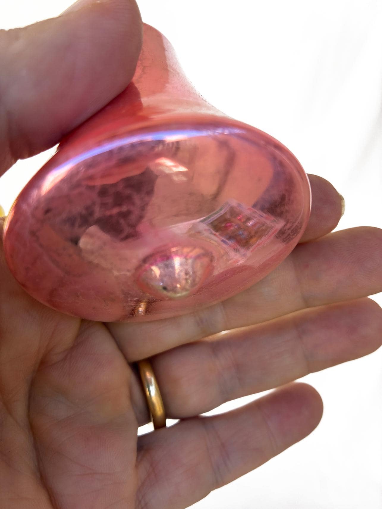 Shiny Brite Vintage Glass Bell Ornaments Original Box set of 4