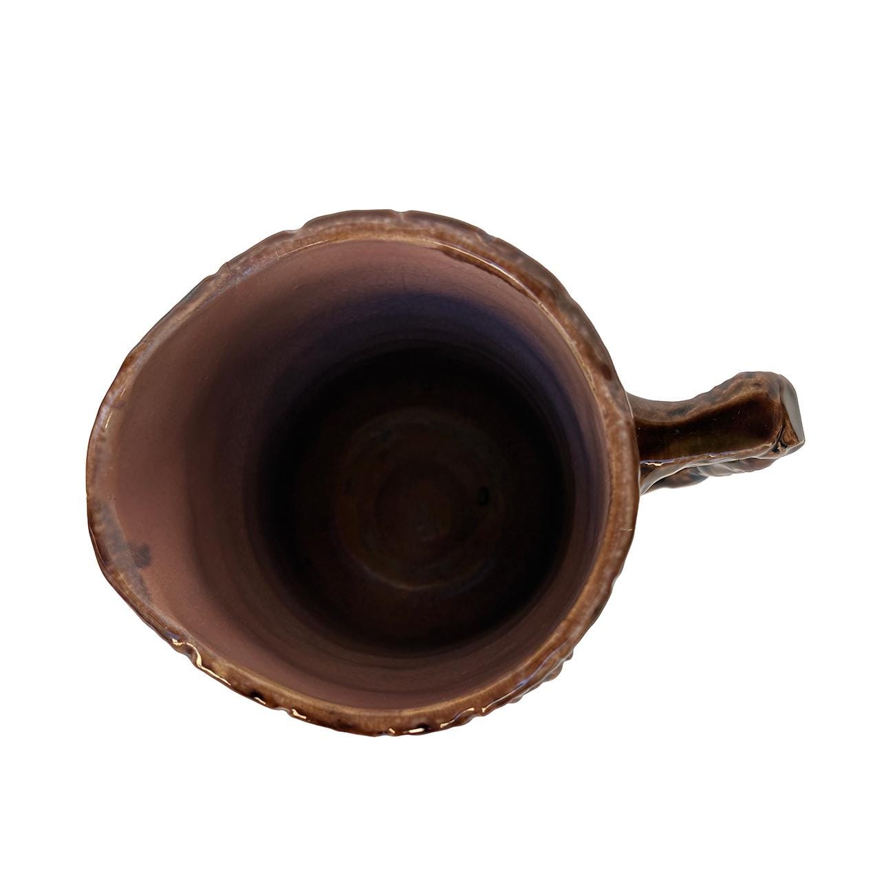 Majolica Faux Bois 1880’s Pitcher Blackberries