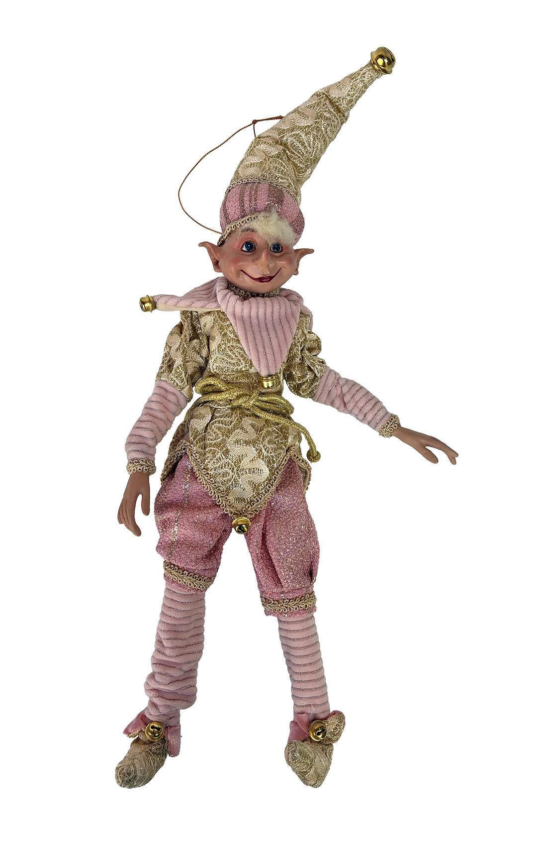 3 Robert Stanley Posable Christmas Elves