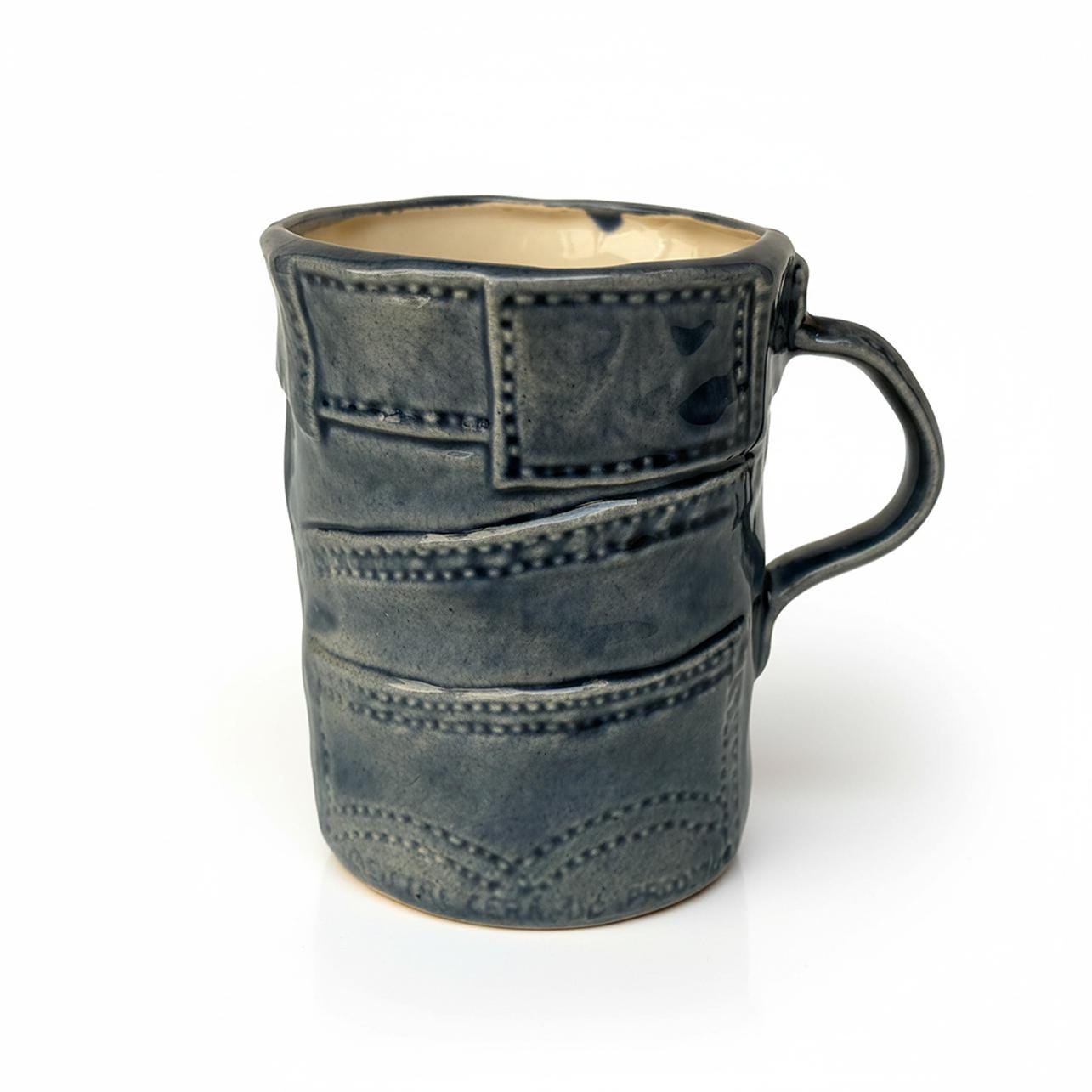 Sittre Ceramic Blue Jeans Mug Vintage Original 1976