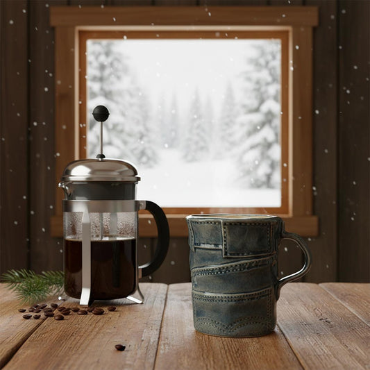 Sittre Ceramic Blue Jeans Mug Vintage Original 1976