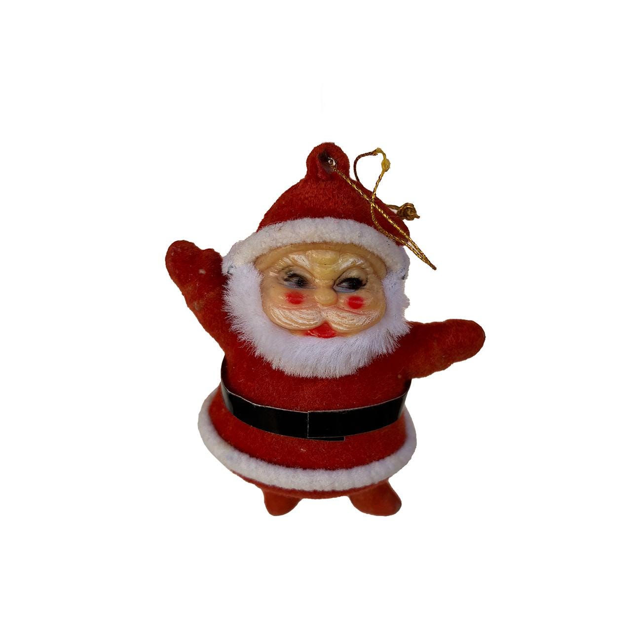 5 Little Vintage Santas