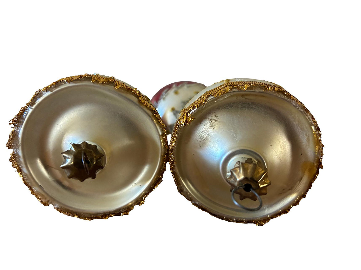 VGT Di Carlini Italian Glass Ornaments Mexican Couple Sombreros Dancers